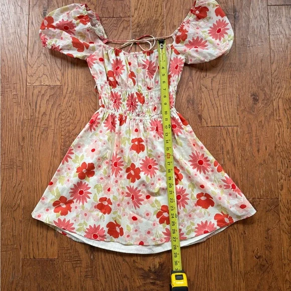 Sabo Skirt Darling Floral Mini Dress Womens Size S - Picture 5 of 11